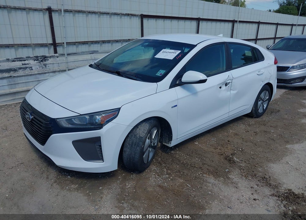 2018 HYUNDAI IONIQ HYBRID BLUE VIN: KMHC65LC8JU076909