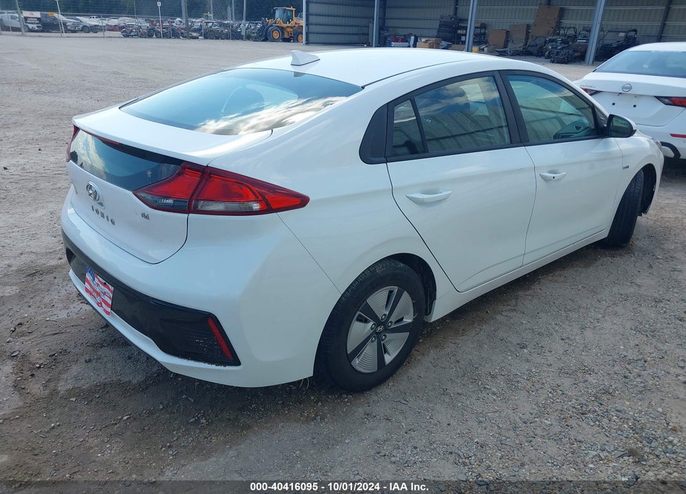 2018 HYUNDAI IONIQ HYBRID BLUE VIN: KMHC65LC8JU076909