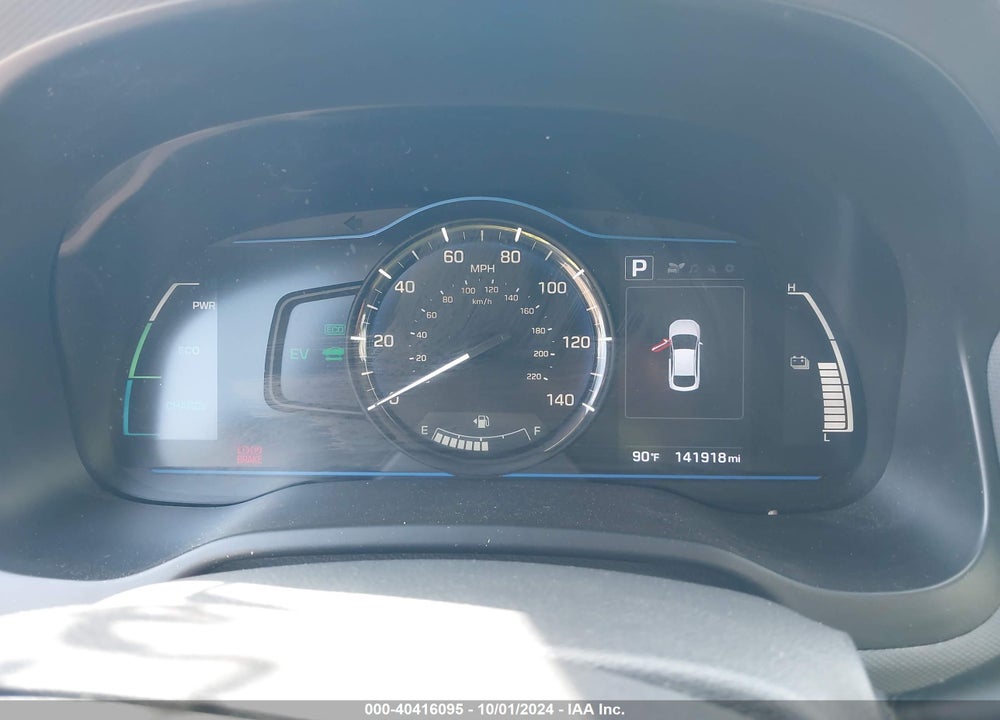 2018 HYUNDAI IONIQ HYBRID BLUE VIN: KMHC65LC8JU076909