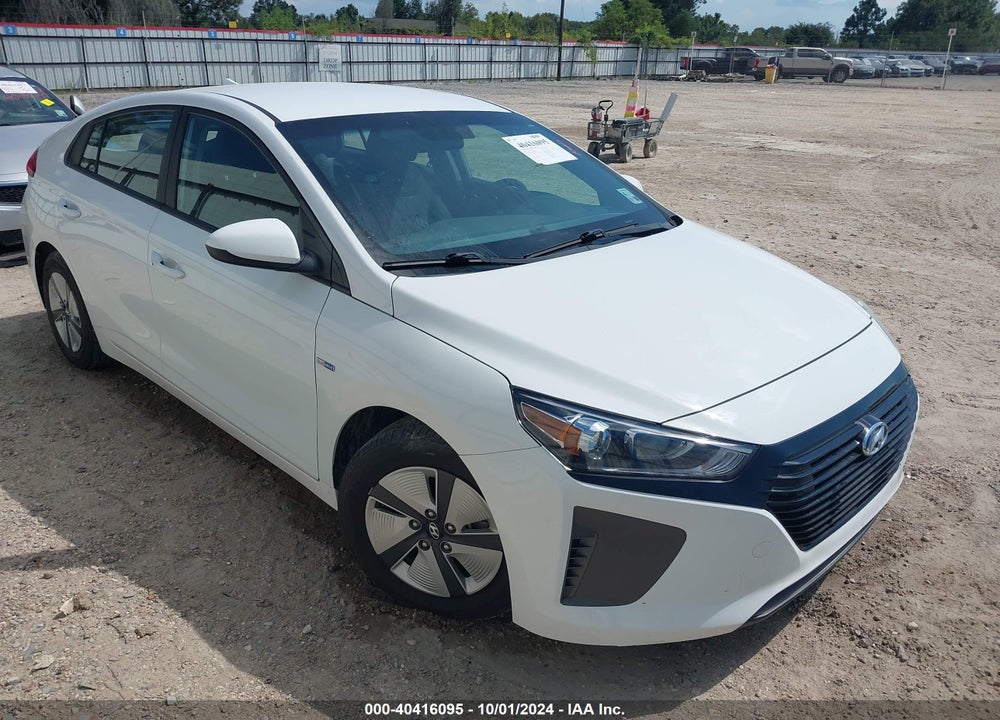 2018 HYUNDAI IONIQ HYBRID BLUE VIN: KMHC65LC8JU076909