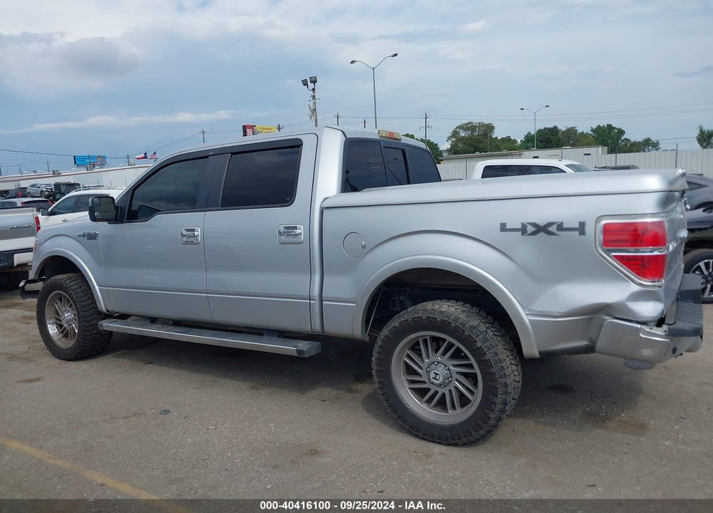 2013 FORD F-150 LARIAT VIN: 1FTFW1EFXDKD27155