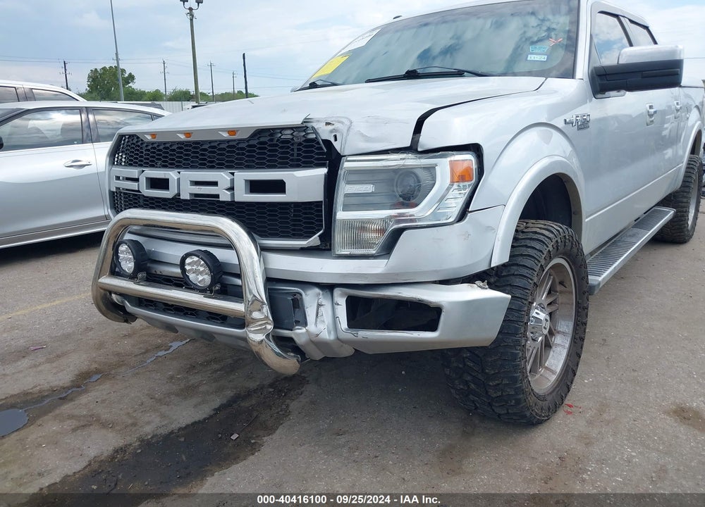 2013 FORD F-150 LARIAT VIN: 1FTFW1EFXDKD27155