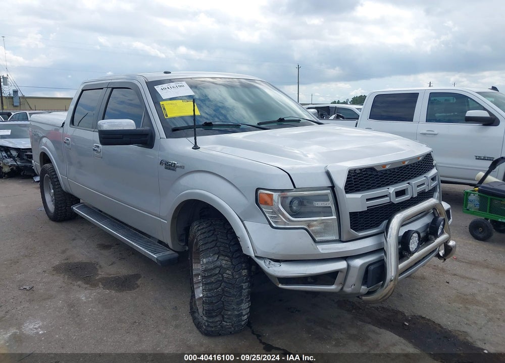 2013 FORD F-150 LARIAT VIN: 1FTFW1EFXDKD27155