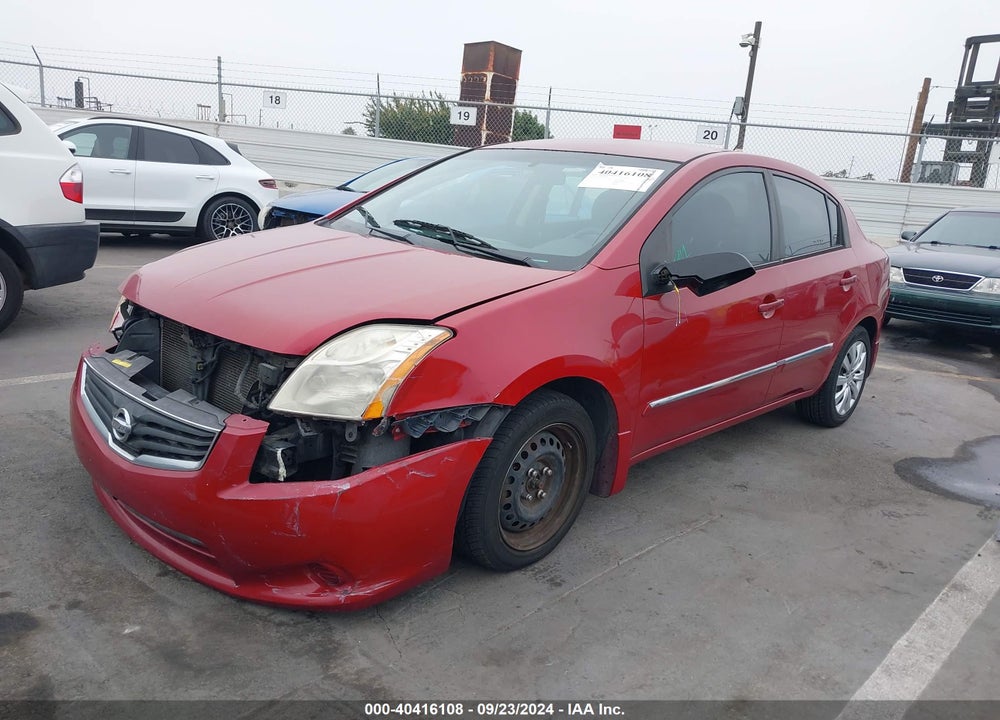 2010 NISSAN SENTRA 2.0S VIN: 3N1AB6AP6AL633591