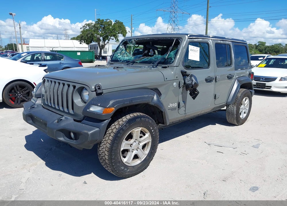 2020 ANGLER JEEP WR UNLIMITED SPORT S 4X4 VIN: 1C4HJXDN7LW269550