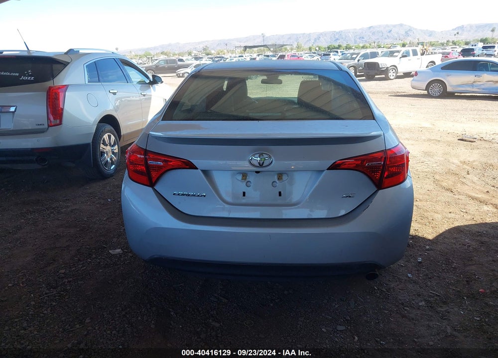 2017 TOYOTA COROLLA SE VIN: 2T1BURHE0HC936980