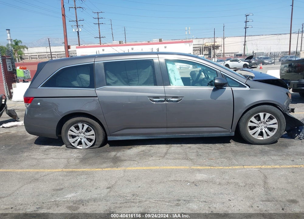 2016 HONDA ODYSSEY SE VIN: 5FNRL5H33GB133101