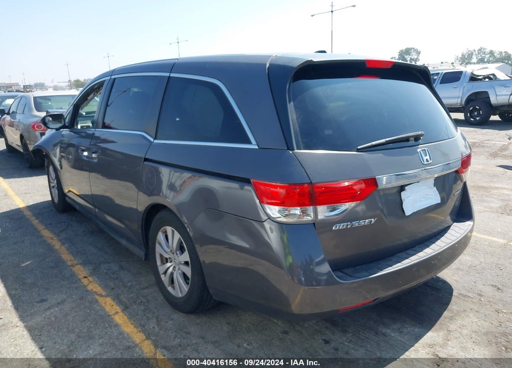 2016 HONDA ODYSSEY SE VIN: 5FNRL5H33GB133101