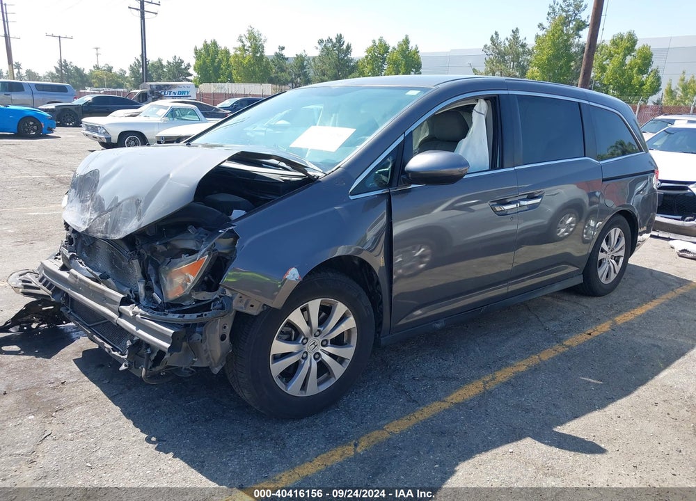 2016 HONDA ODYSSEY SE VIN: 5FNRL5H33GB133101
