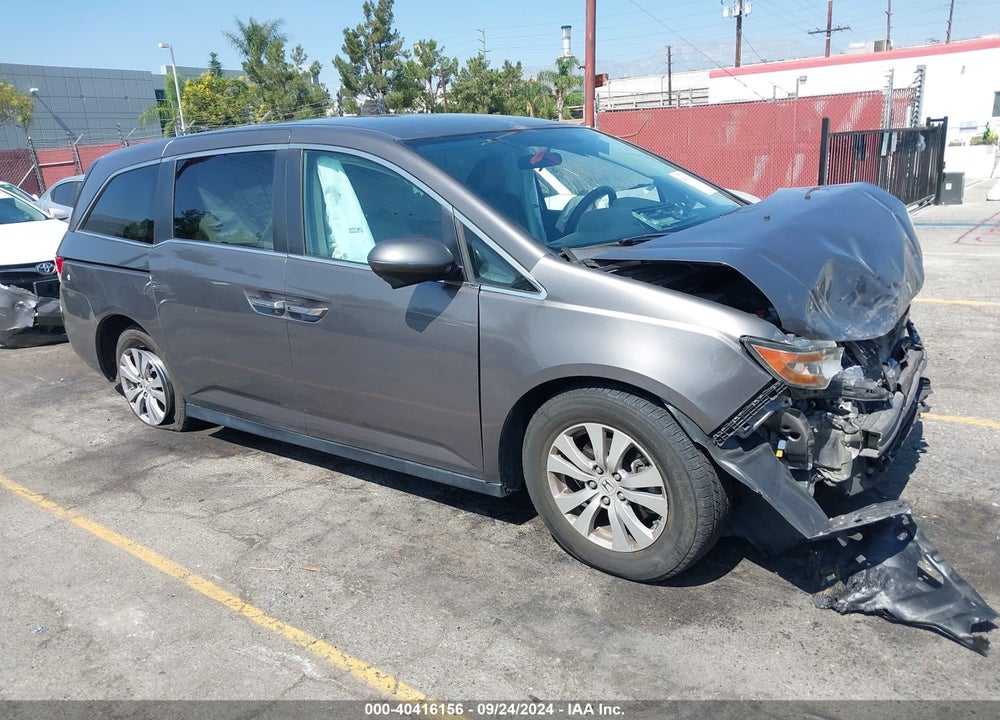2016 HONDA ODYSSEY SE VIN: 5FNRL5H33GB133101