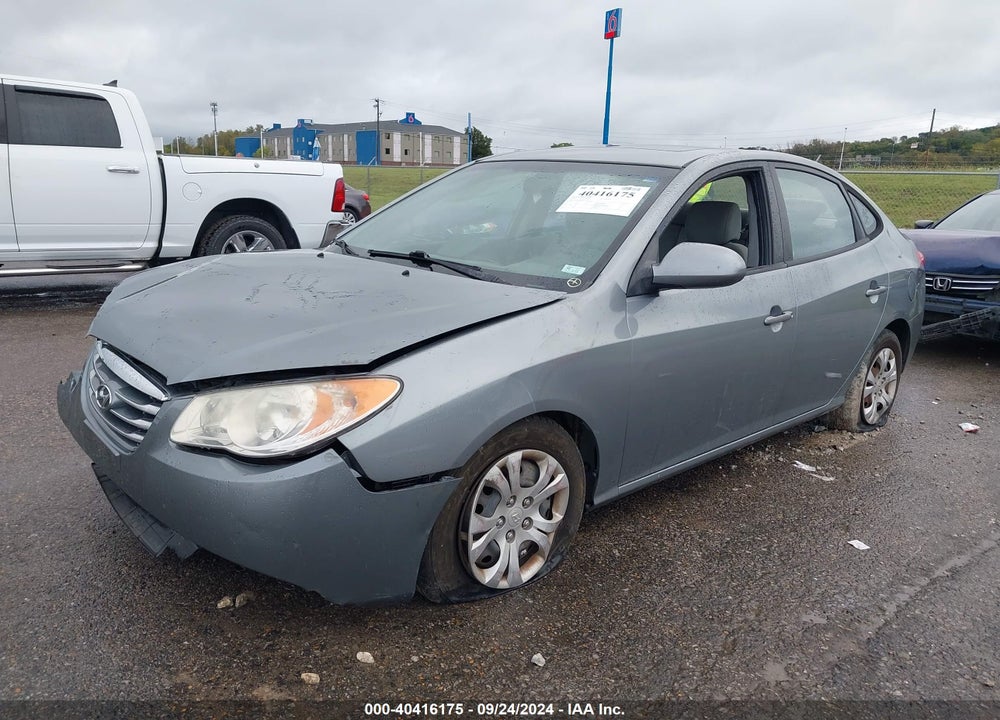 2010 HYUNDAI ELANTRA VIN: KMHDU4AD4AU190731
