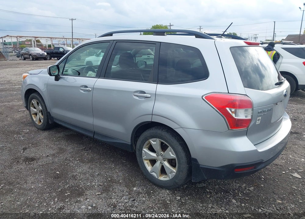 2015 SUBARU FORESTER 2.5I PREMIUM VIN: JF2SJADC3FH572496