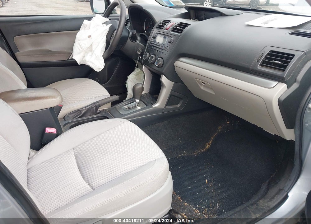 2015 SUBARU FORESTER 2.5I PREMIUM VIN: JF2SJADC3FH572496