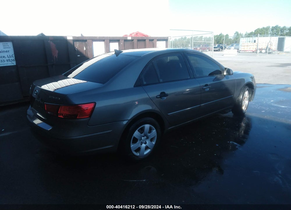2010 HYUNDAI SONATA GLS VIN: 5NPET4AC6AH635189