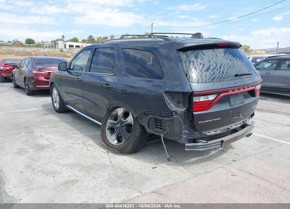 2014 DODGE DURANGO LIMITED VIN: 1C4RDHDG2EC307936