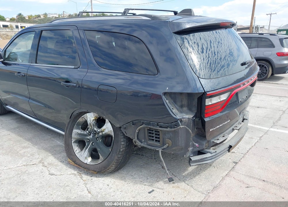 2014 DODGE DURANGO LIMITED VIN: 1C4RDHDG2EC307936