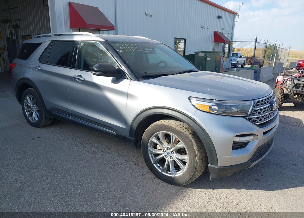 2022 FORD EXPLORER LIMITED VIN: 1FMSK8FHXNGA96485