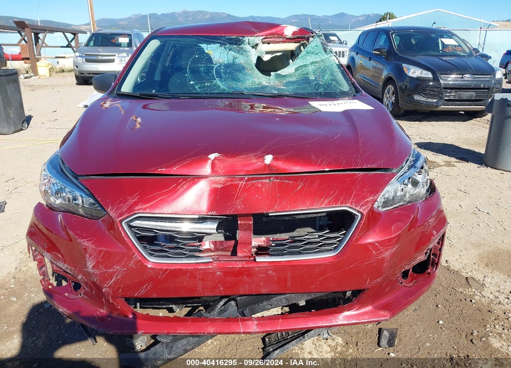 2019 SUBARU IMPREZA 2.0I VIN: 4S3GKAB65K3616648