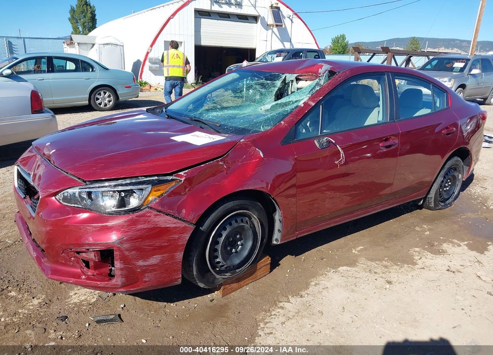 2019 SUBARU IMPREZA 2.0I VIN: 4S3GKAB65K3616648