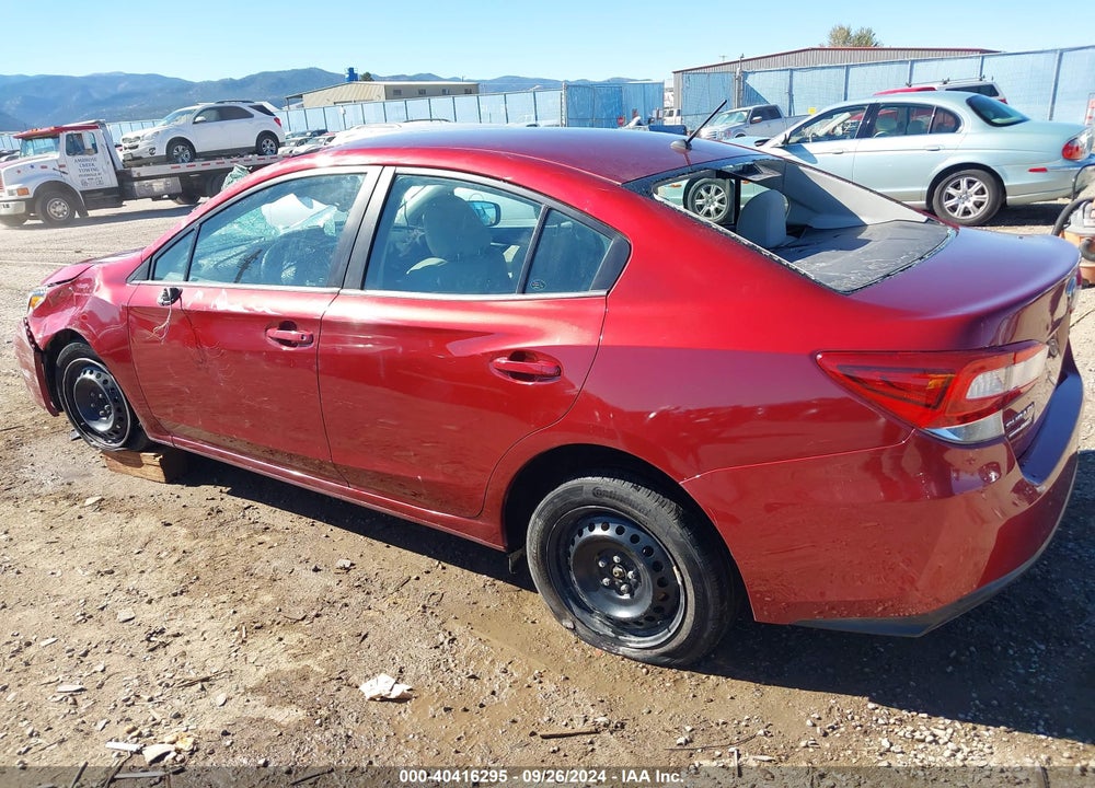 2019 SUBARU IMPREZA 2.0I VIN: 4S3GKAB65K3616648