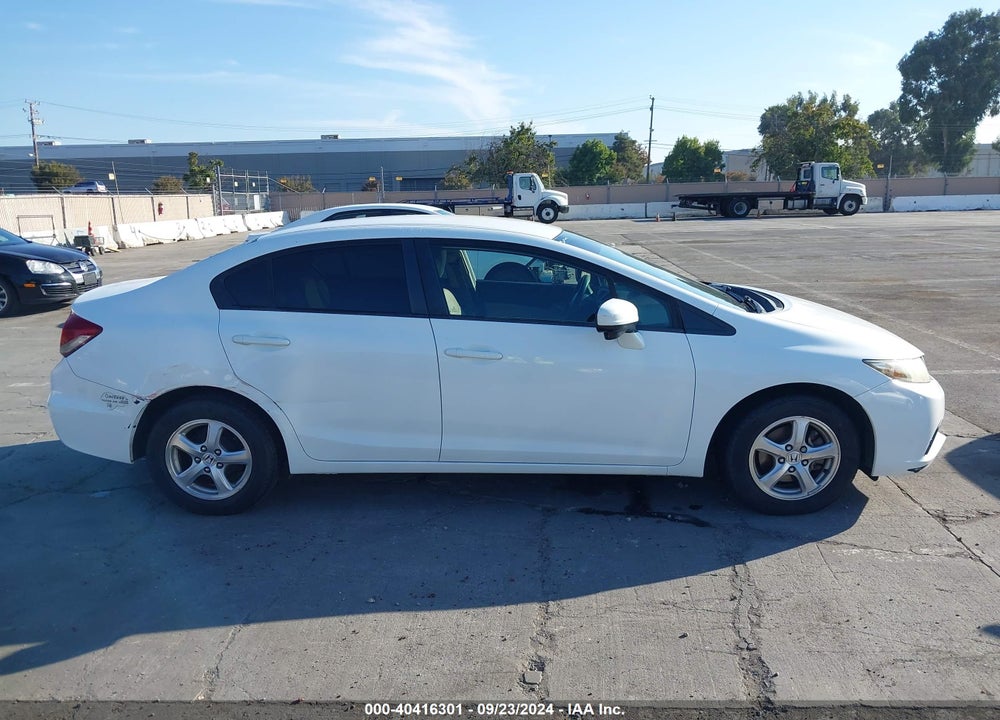 2014 HONDA CIVIC NATURAL GAS VIN: 19XFB5F51EE000253