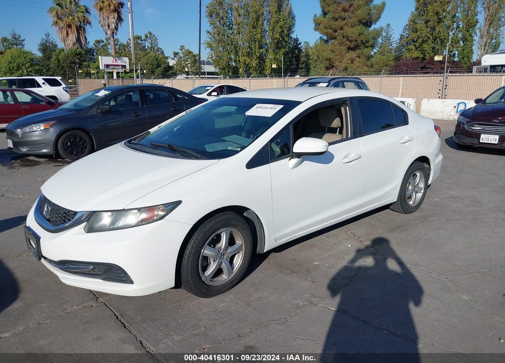 2014 HONDA CIVIC NATURAL GAS VIN: 19XFB5F51EE000253