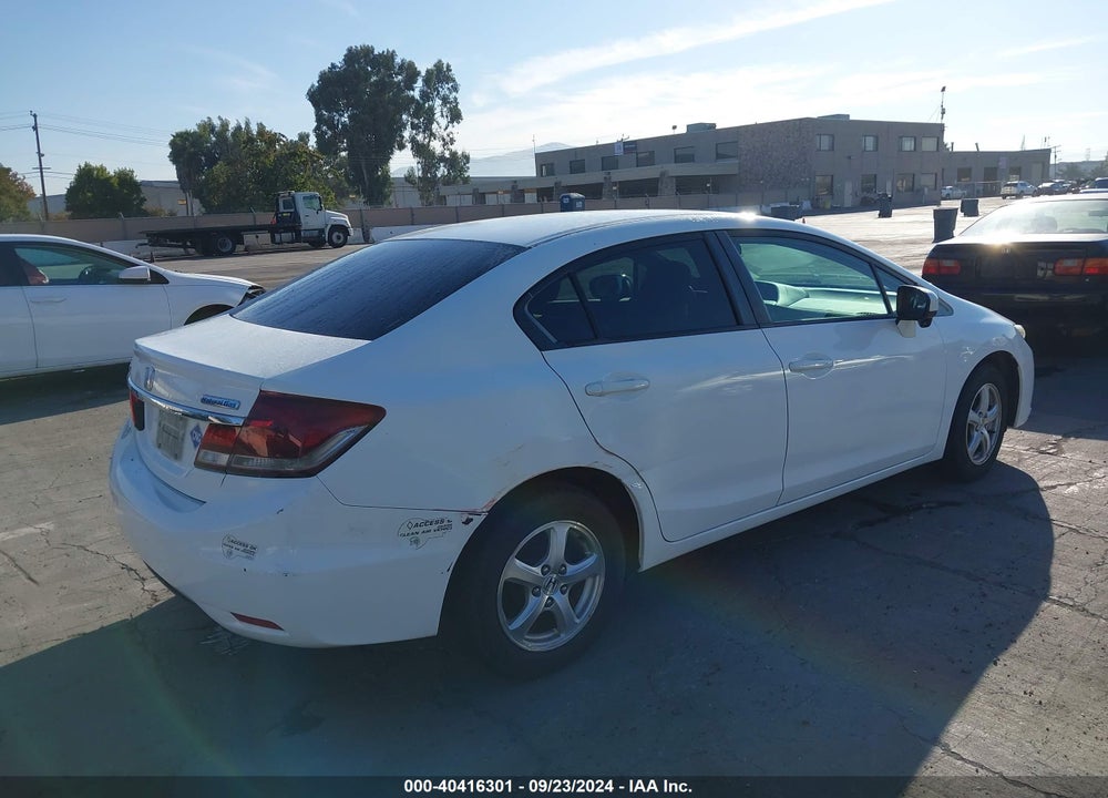 2014 HONDA CIVIC NATURAL GAS VIN: 19XFB5F51EE000253