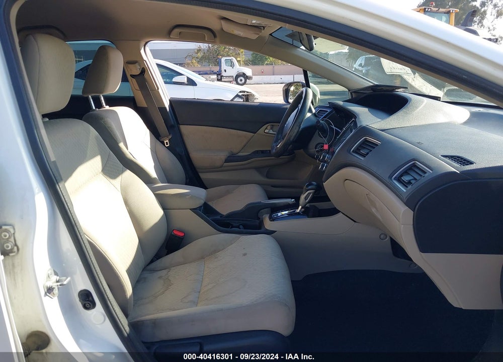 2014 HONDA CIVIC NATURAL GAS VIN: 19XFB5F51EE000253