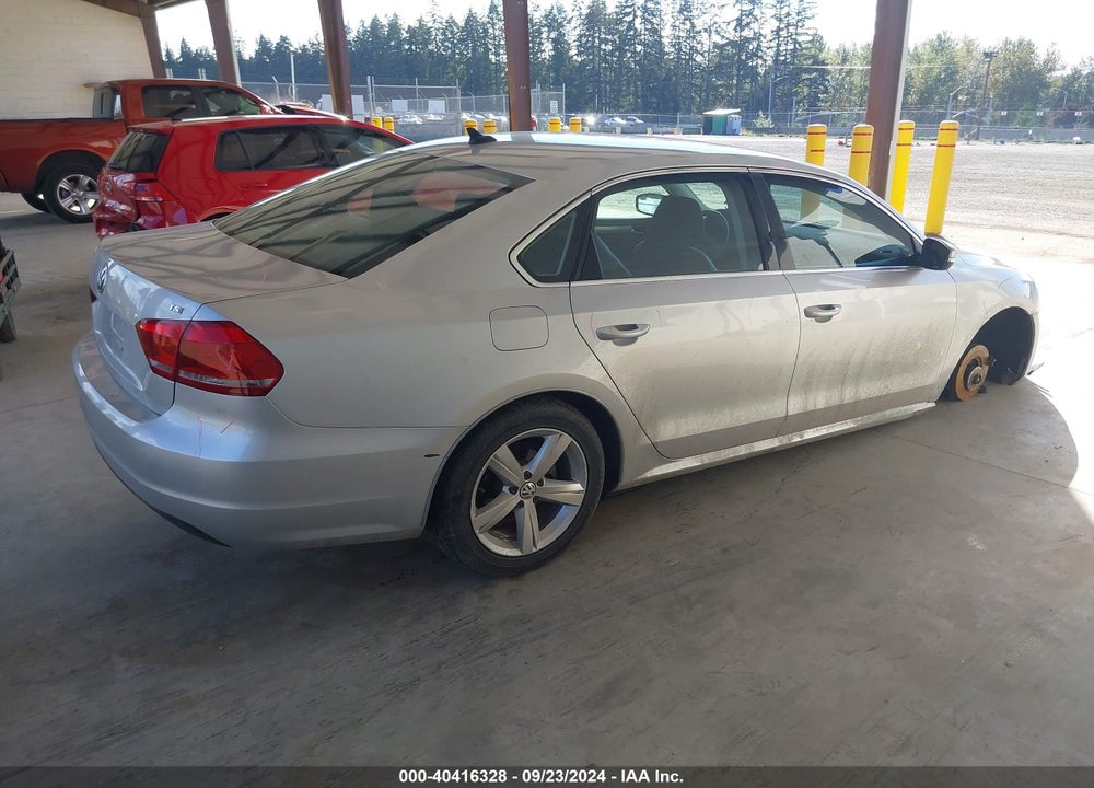 2015 VOLKSWAGEN PASSAT 1.8T LIMITED EDITION VIN: 1VWAT7A39FC104102