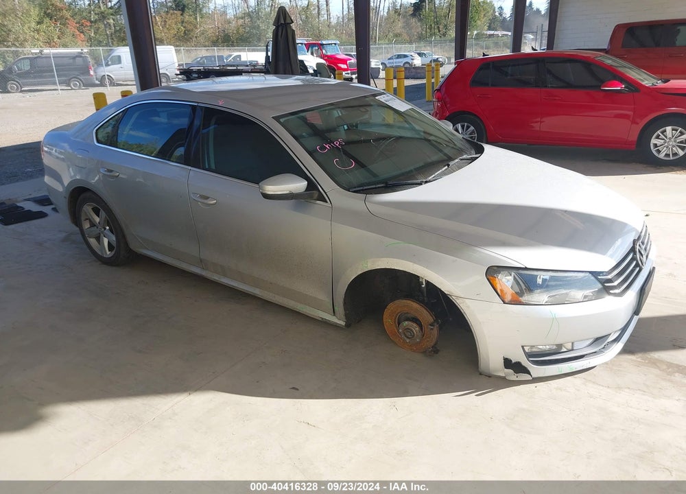 2015 VOLKSWAGEN PASSAT 1.8T LIMITED EDITION VIN: 1VWAT7A39FC104102