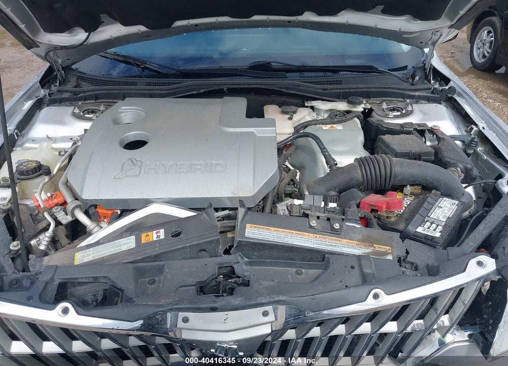 2012 LINCOLN MKZ HYBRID VIN: 3LNDL2L38CR829957