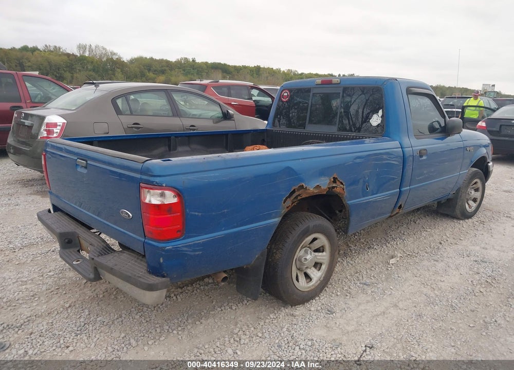 2002 FORD RANGER EDGE/XL/XLT VIN: 1FTYR10U12TA31356