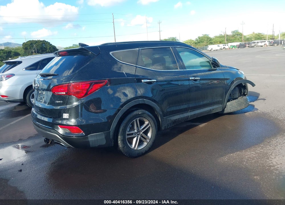 2018 HYUNDAI SANTA FE SPORT 2.4L VIN: 5NMZU3LBXJH064770
