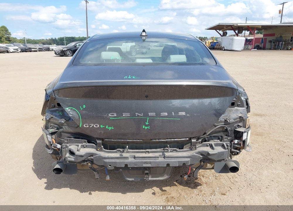 2024 GENESIS G70 2.5T RWD VIN: KMTG34SC7RU142924