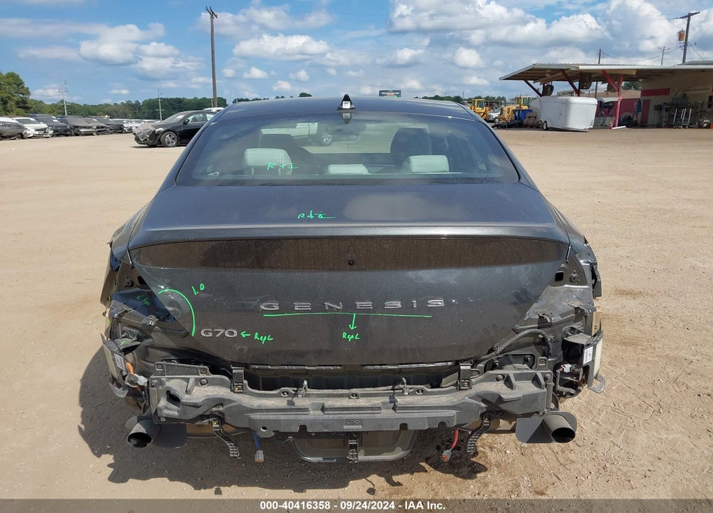 2024 GENESIS G70 2.5T RWD VIN: KMTG34SC7RU142924