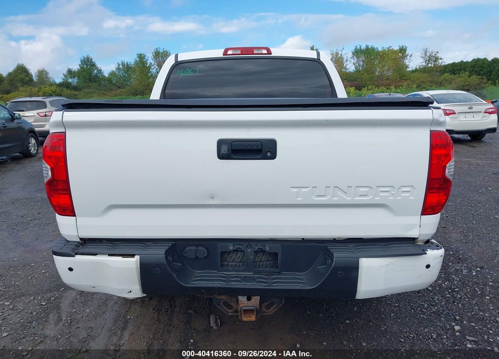 2016 TOYOTA TUNDRA SR5 5.7L V8 VIN: 5TFDY5F18GX511013