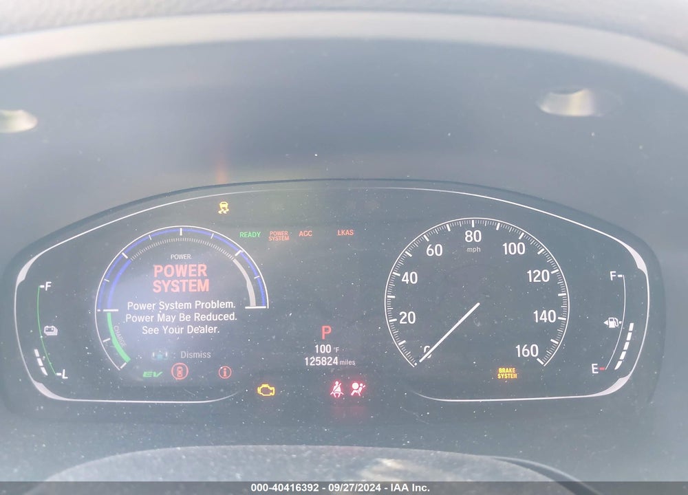 2019 HONDA INSIGHT TOURING VIN: 19XZE4F90KE003223