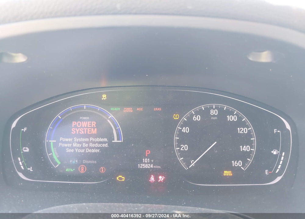 2019 HONDA INSIGHT TOURING VIN: 19XZE4F90KE003223