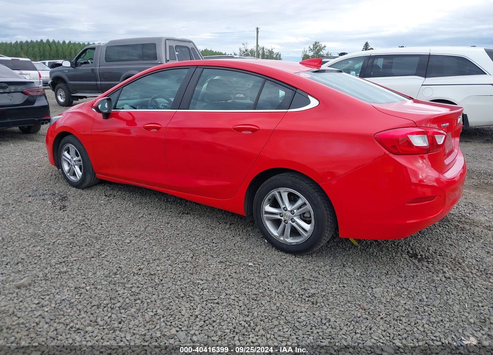 2017 CHEVROLET CRUZE LT AUTO VIN: 1G1BE5SM6H7206734