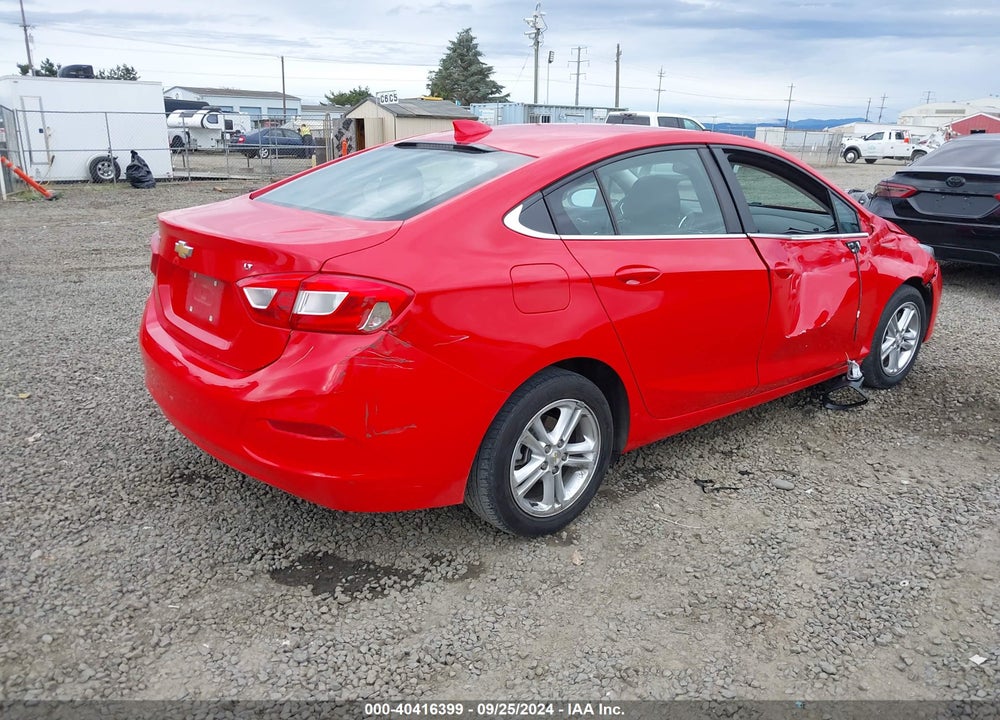 2017 CHEVROLET CRUZE LT AUTO VIN: 1G1BE5SM6H7206734