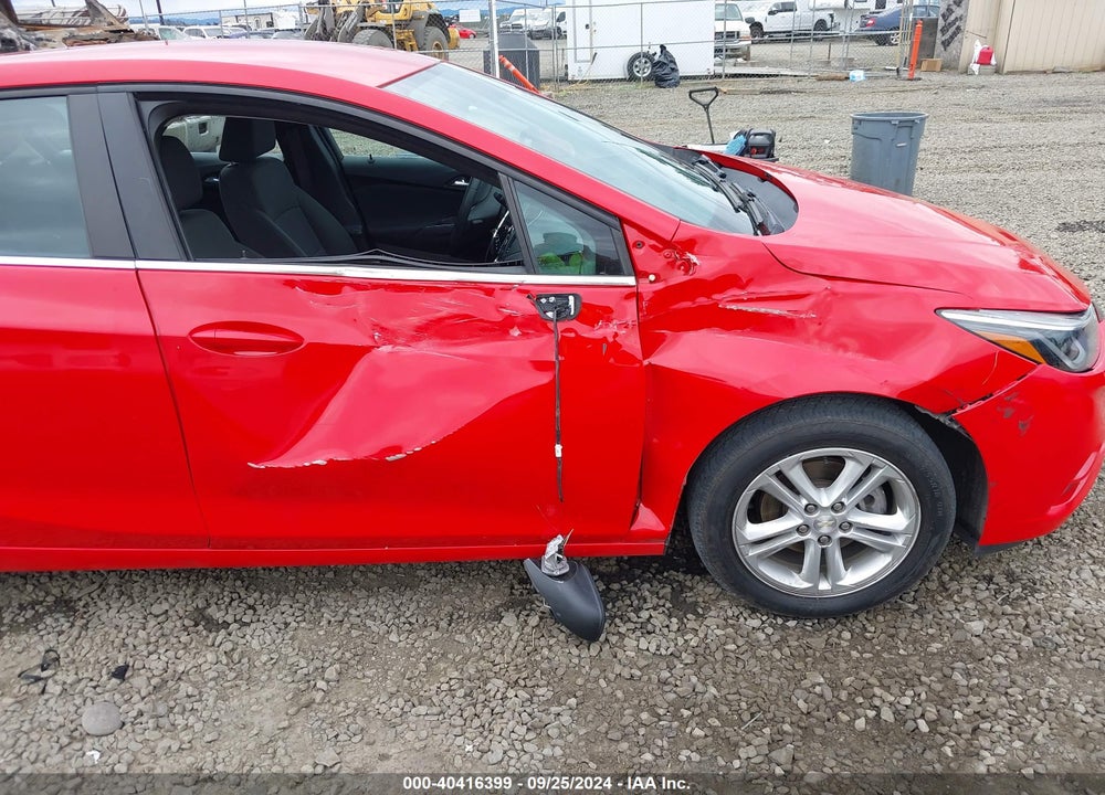 2017 CHEVROLET CRUZE LT AUTO VIN: 1G1BE5SM6H7206734