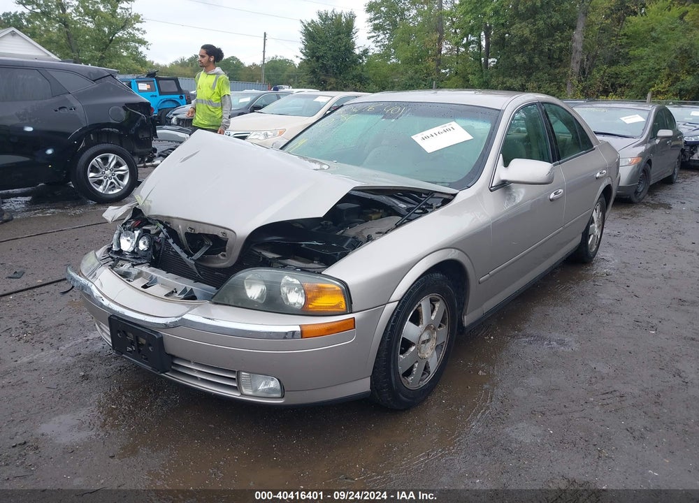 2002 LINCOLN LS V6 AUTO/V6 MANUAL VIN: 1LNHM86S72Y709667