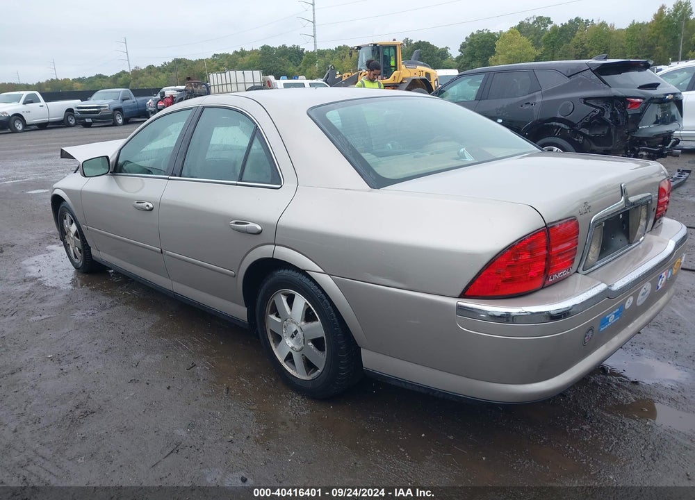 2002 LINCOLN LS V6 AUTO/V6 MANUAL VIN: 1LNHM86S72Y709667