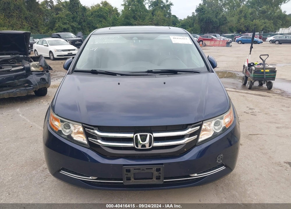 2016 HONDA ODYSSEY EX-L VIN: 5FNRL5H67GB132138