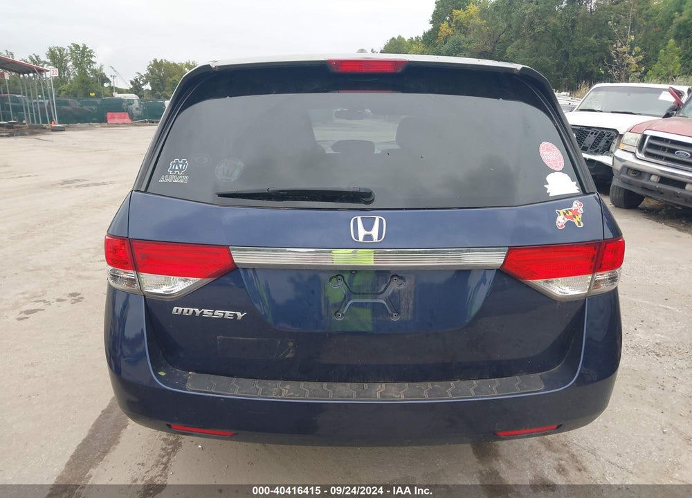 2016 HONDA ODYSSEY EX-L VIN: 5FNRL5H67GB132138