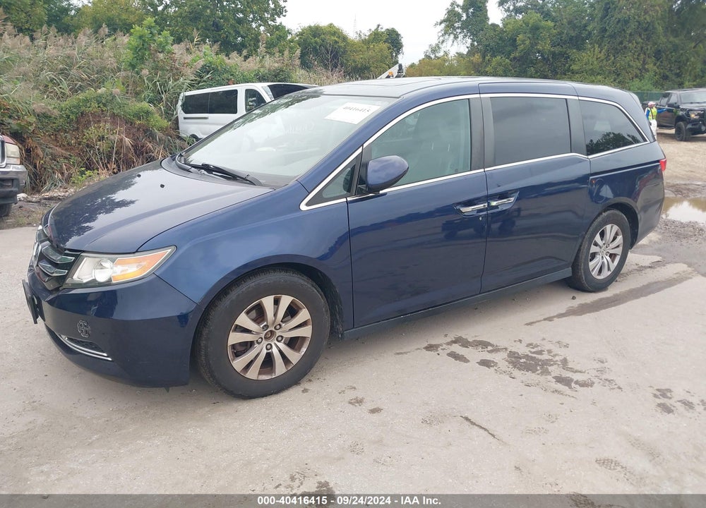 2016 HONDA ODYSSEY EX-L VIN: 5FNRL5H67GB132138