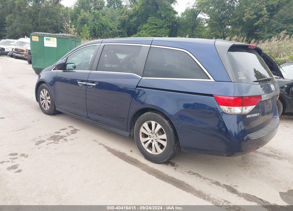 2016 HONDA ODYSSEY EX-L VIN: 5FNRL5H67GB132138