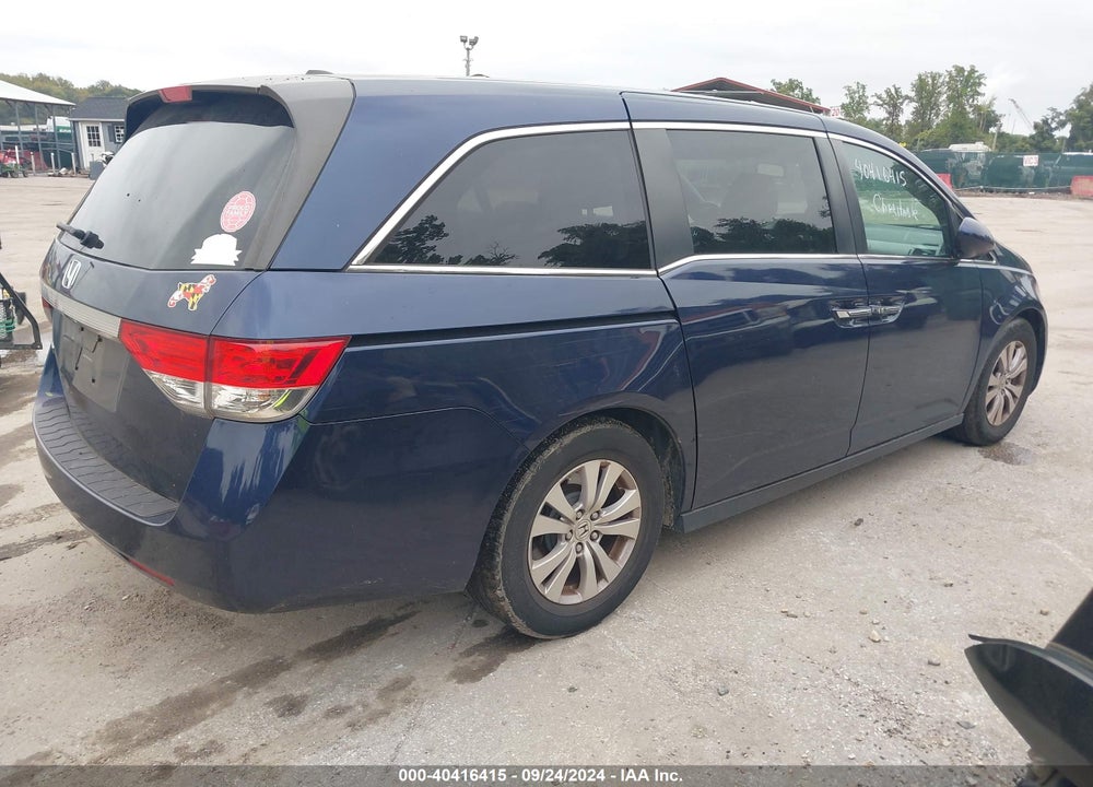 2016 HONDA ODYSSEY EX-L VIN: 5FNRL5H67GB132138