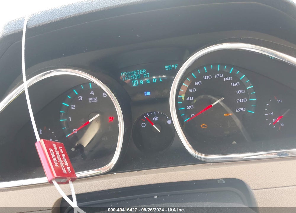 2009 CHEVROLET TRAVERSE LTZ VIN: 1GNEV33D19S156340