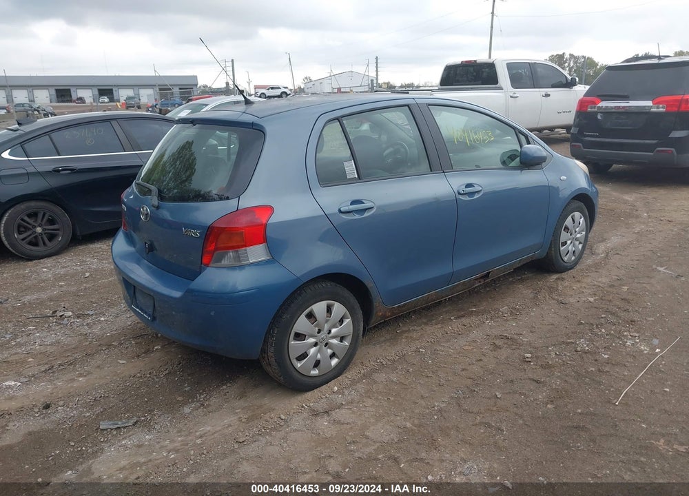 2011 TOYOTA YARIS BASE (A4) VIN: JTDKT4K39B5336816